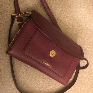 Vera Bradley Ultimate Crossbody Claret MSRP $168